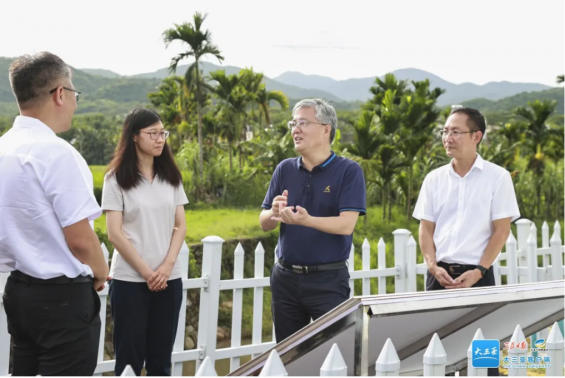 周红波督导检查“南部山水工程”项目推进事情